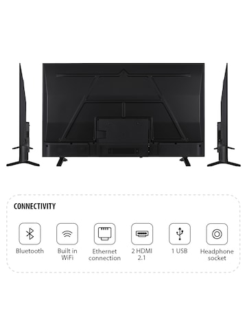 Toshiba 55UV1563DB 55in 4k Ultra HD Smart TV with Freely