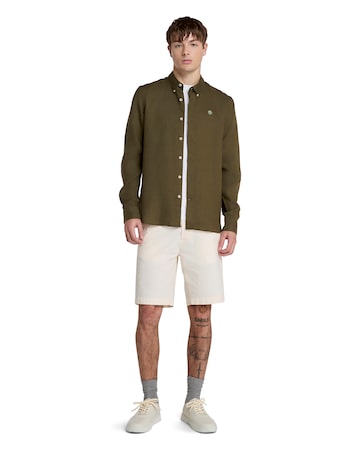 Timberland Mill Brook Linen Shirt - Green