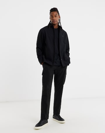 BOSS Relax Fit Overshirt - Black