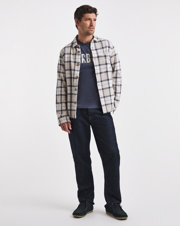 Barbour Short Sleeve Thurford T-Shirt - Washed Navy