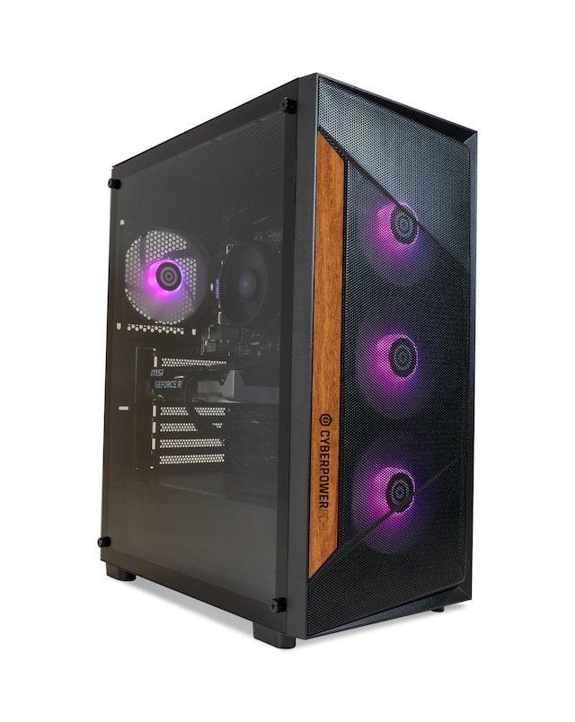 CyberPowerPC AMD Ryzen 5 5500 RTX 5060 1TB SSD Gaming PC