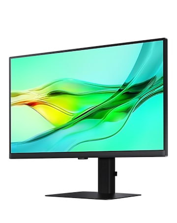 Samsung 24in ViewFinity S6 S60UD 100Hz QHD Ergonomic Monitor - Black