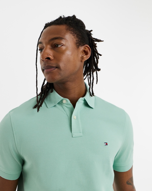 Tommy Hilfiger Short Sleeve 1985 Regular Fit Polo - Mint