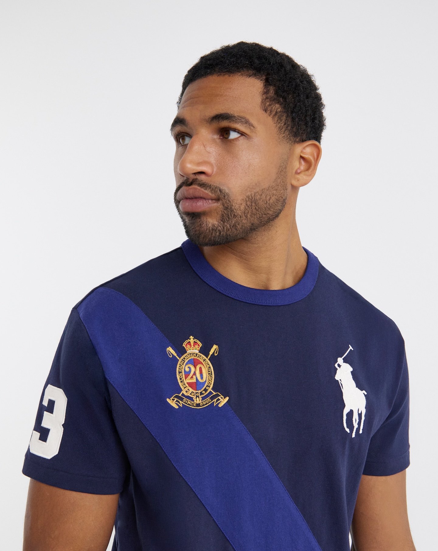 Polo Ralph Lauren Big Pony Short Sleeve T-Shirt - Navy | Jacamo