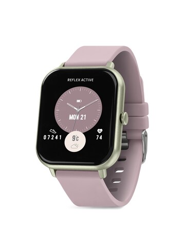 Reflex Active Nexus Lite Silicone Strap Smart Watch - Dusky Pink