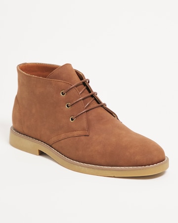 Jacamo Casual Flex Chukka Boot Wide Fit