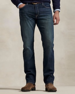 Polo Ralph Lauren Hampton 5 Pocket Straight Jean - Dark Wash
