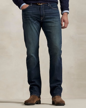 Polo Ralph Lauren Hampton 5 Pocket Straight Jean - Dark Wash