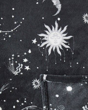 Moons & Stars Fleece Throw
