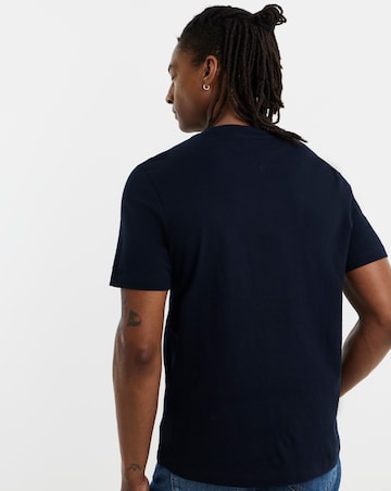 Tommy Hilfiger Short Sleeve Logo T-Shirt - Navy