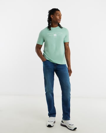 Tommy Hilfiger Short Sleeve Logo T-Shirt - Mint