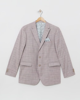 Check Suit Jacket