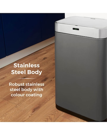 Tower 75L Sensor Bin Titanium