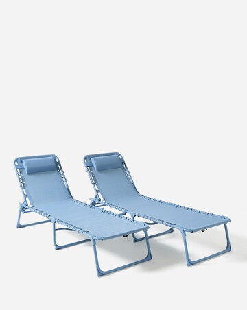 Pair of Zero Gravity Sunloungers