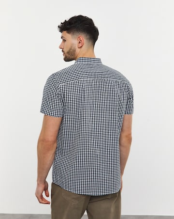 Short Sleeve Gingham Shirt