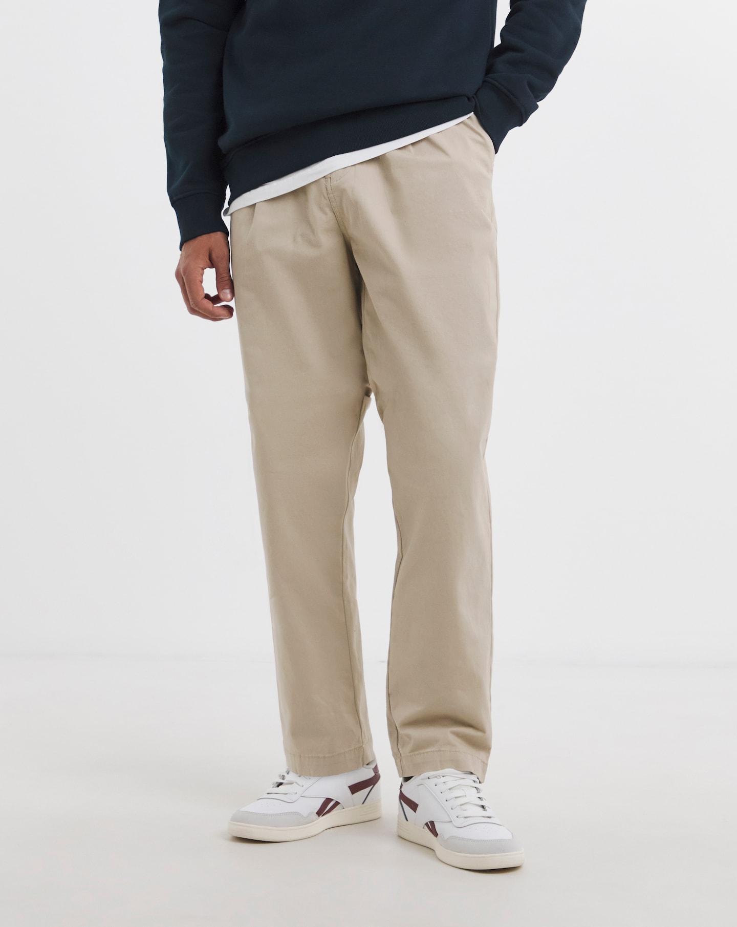 パンツ san joaquin chino loose fit tapered 40 Pleat Front Loose Tapered Fit Chino | Jacamo