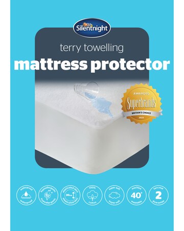 Silentnight Terry Towelling Waterproof Mattress Protector