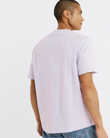 Calvin Klein Jeans Short Sleeve Monologo T-Shirt - Lilac