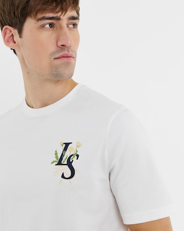 Lyle & Scott Dandelion Script Graphic T-shirt
