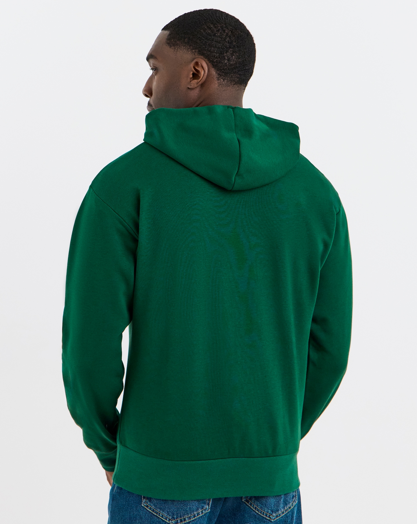 Essential Hoodie Forest Green Adidas Hoodie Adidas Big Logo French