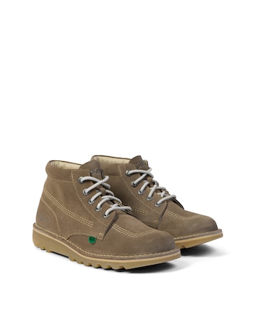 Kickers Kick Hi Suede Shoes