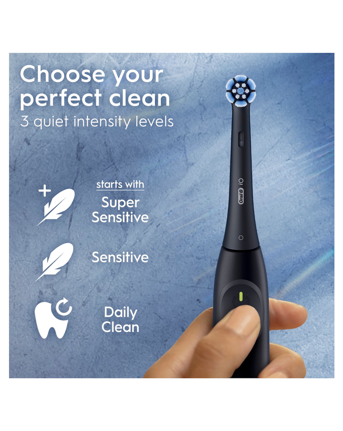 Oral-B iO2 Series Night Black + Travel Case | Jacamo