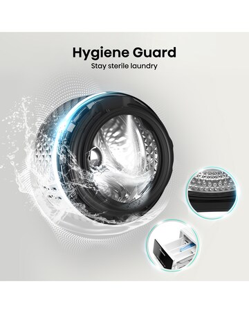 Hisense 3S Series WF3S9043BW3 WiFi-enabled 9kg 1400 Spin Washing Machine - White