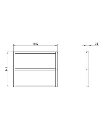 Forest 4x3 Shed Base Pressure Treated (Home Delivery)