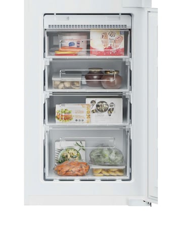 Hoover HOB50N518EVK 50/50 Integrated Frost Free Fridge Freezer White Install