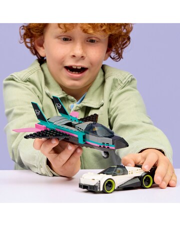 LEGO City Jet vs. Car 60489