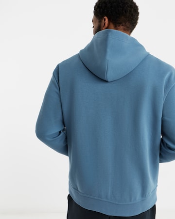 Polo Ralph Lauren Double Knit Zip Through Hoodie - Blue