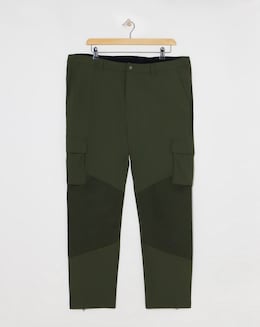 Snowdonia Khaki Panel Detail Walking Trouser