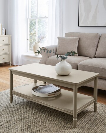Darcy Bobbin Trim Coffee Table