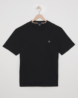 BOSS Short Sleeve BB Metallic Logo Black T-shirt