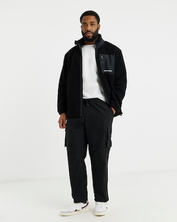 Jack & Jones Kane Ivan Tech Cargo Trousers - Black
