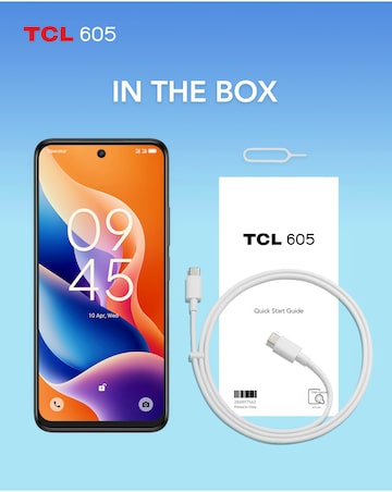 TCL 605 4G 128GB - Quartz Blue