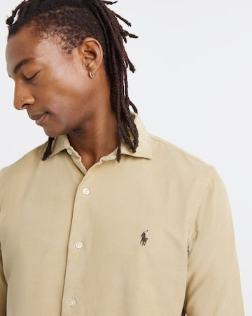 Polo Ralph Lauren Long Sleeve Corduroy Shirt - Beige
