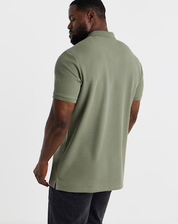Jack & Jones Austin Waffle Polo - Green