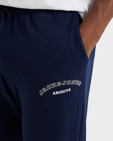 Jack & Jones College Logo Joggers - Navy