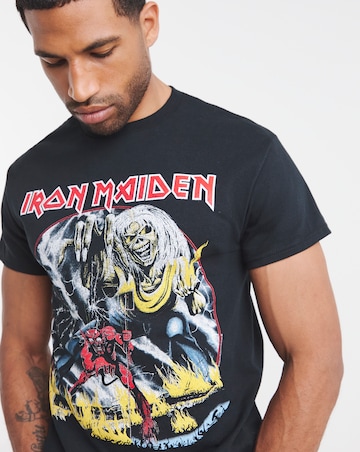 Iron Maiden Graphic Band T-Shirt - Black