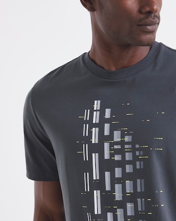 BOSS Short Sleeve Graphic T-Shirt - Dark Grey