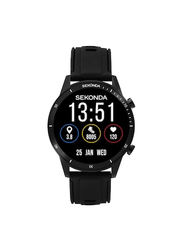 Sekonda Active Go 45mm Smart Watch - Black