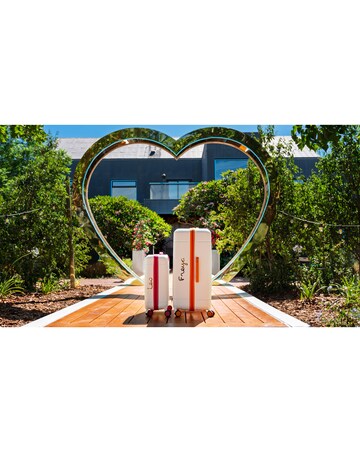 Rock Love Island 3pc Suitcase Set
