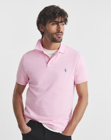 Polo Ralph Lauren Classic Short Sleeve Polo Shirt - Pink