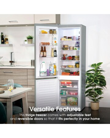 Abode A180FF541E1S 70/30 Fridge Freezer - Silver