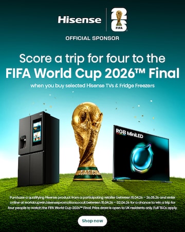 Hisense KitchenFit RB5K330GSFC Smart 60/40 Fridge Freezer - Black