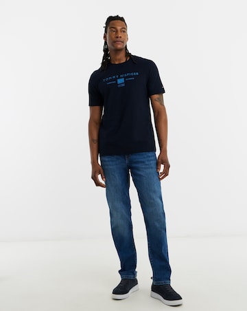 Tommy Hilfiger Short Sleeve Logo T-Shirt - Navy