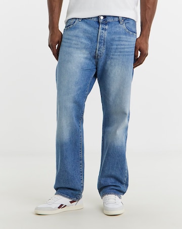 Levi's 501 Original Straight Fit Jean - Medium Indigo