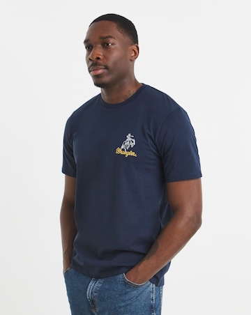 Wrangler Embroidery T-Shirt - Navy