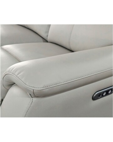 Aspire Kingsmere Leather Power Recliner 2 Seater